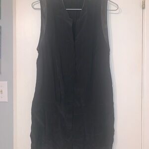 Maje Black Sleeveless Sheath Dress